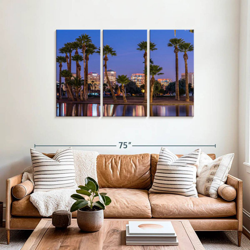 Nicci Night Palms In Phoenix, H 36 po x l 57 po