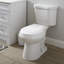Round toilet seat