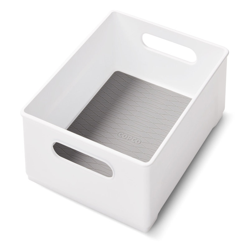 Bac de rangement Copco, 10 po, blanc