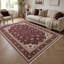 Floral Cotton and Chenille Flatweave Area Rug-1471698432