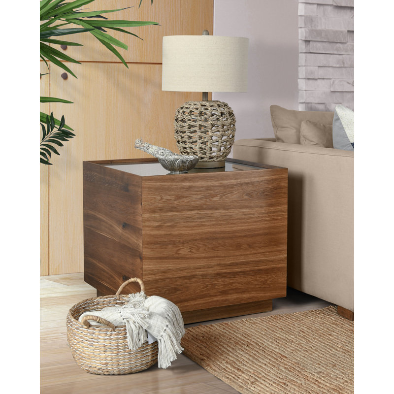 Table de bout brune Santa Barbara