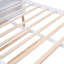 Grand lit plateforme avec rangement et lit gigogne simple TG