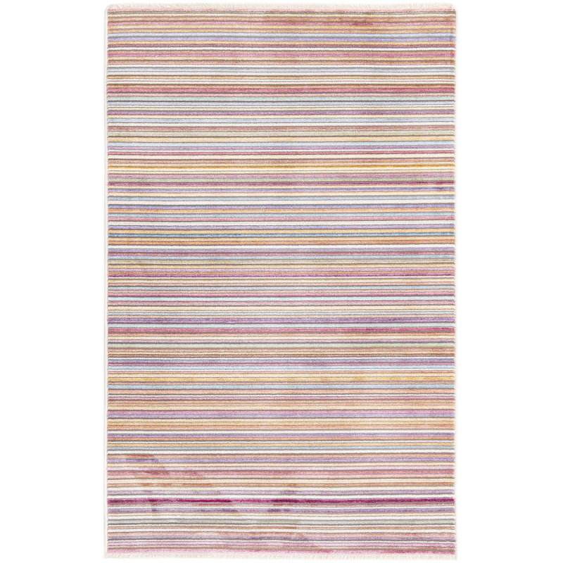 Amiliya Striped Indoor Rug, Rectangle 3'3" x 5'