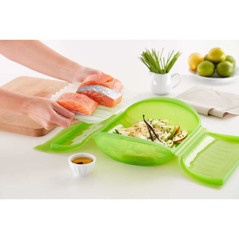 Lékué Steam Cooker with Tray 1-2 person