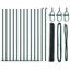 Hexagon Fence Green 0.8 M Steel-963817835