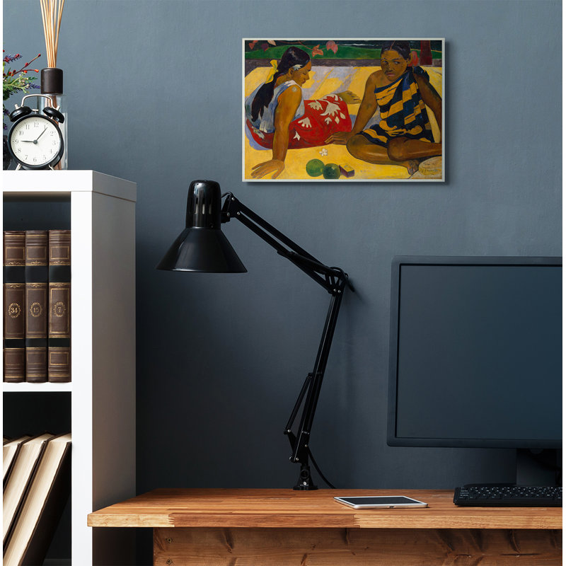 « resting portraits native figures classiques » par paul gauguin-reproduction d’art, H 13 po x l 19 po x P 0,5 po