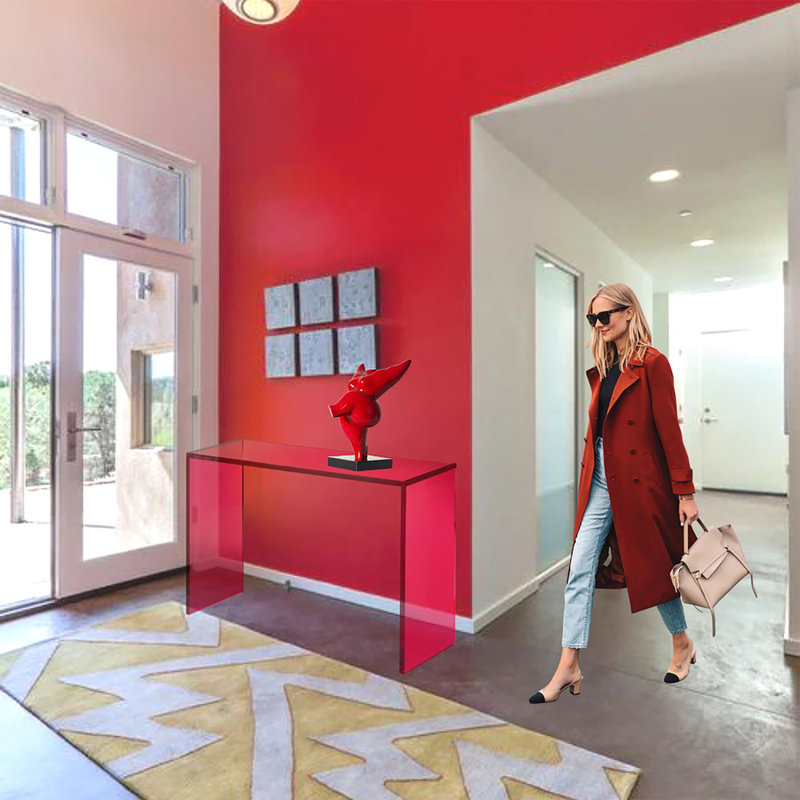Console 36 po, Rouge