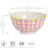 Nicola Spring - Hand-Printed Cereal Bowls - 16cm - 6 Colours