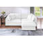 Canapé modulaire surdimensionné avec causeuse, canapé en chenille de 92,12 po-1570926643