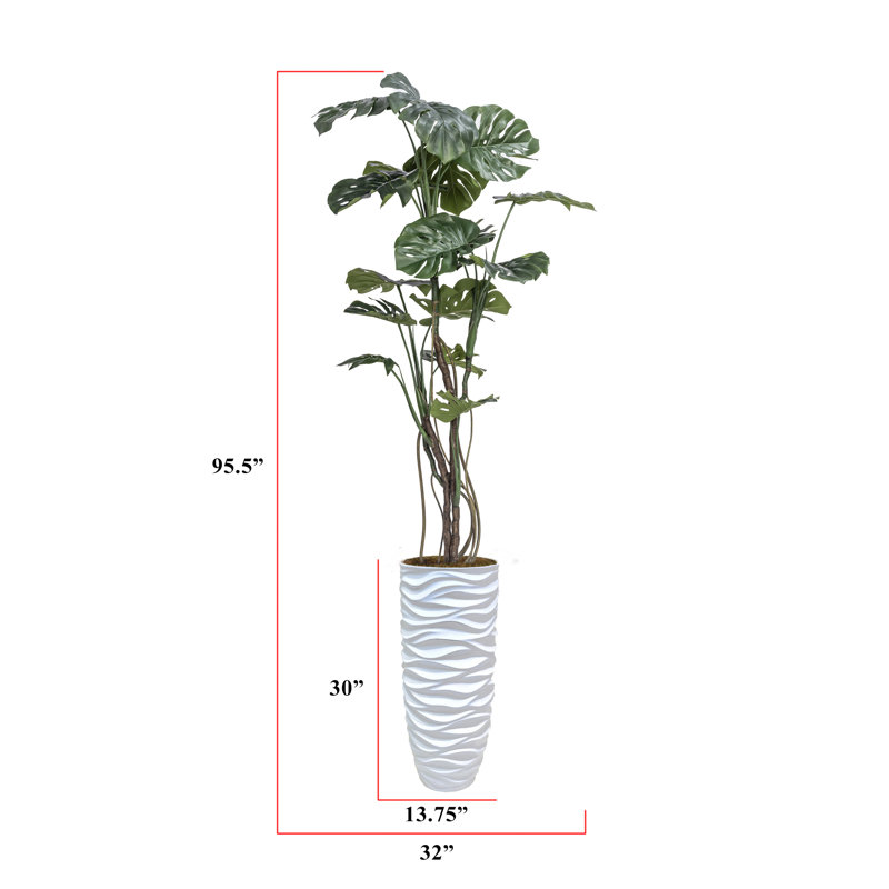 95,5 po plante artificielle en pot
