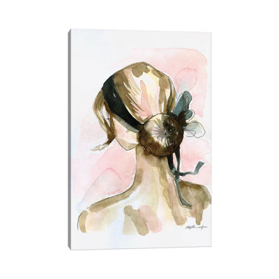 Elegant Chignon by Stephanie Corfee - Painting on Canvas
