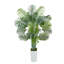 Palmier artificiel artificiel avec plante blanche Areca-1673857831