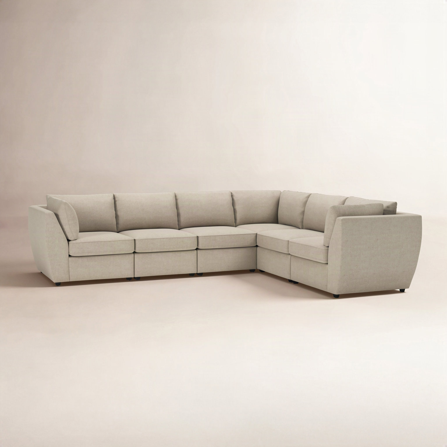 Caldwell Modular Reversible Sectional, Turbo Wheat