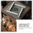 Retro Solid Wood Square Automatic Mahjong Table for Chinese Rules