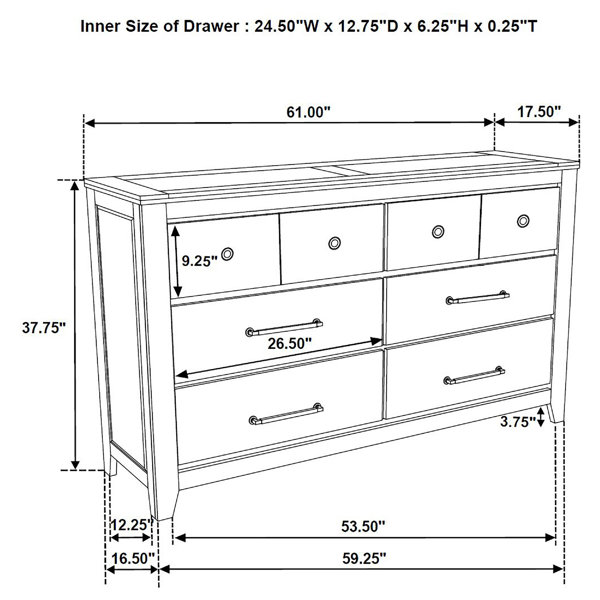 Dimensions du produit