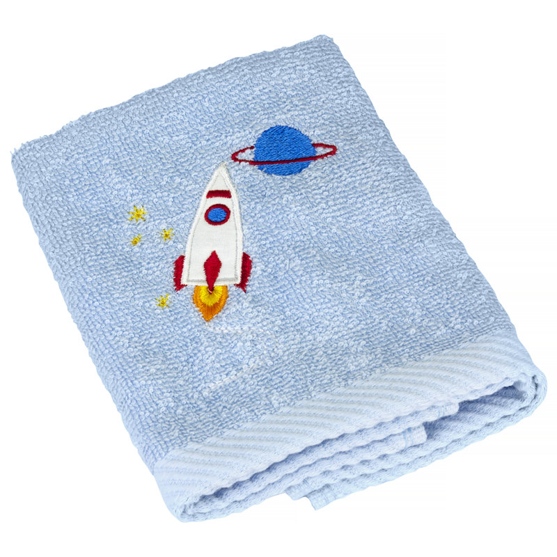 Arkansas Midweight Washcloth, Blue