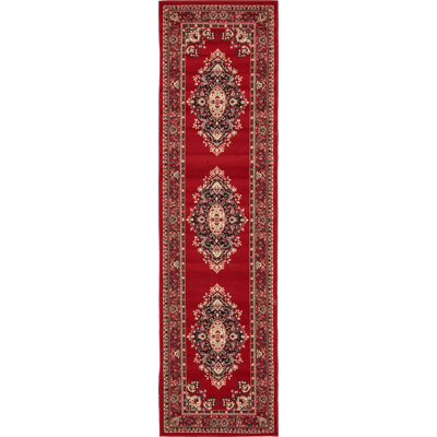 Tapis oriental noir Balthrop