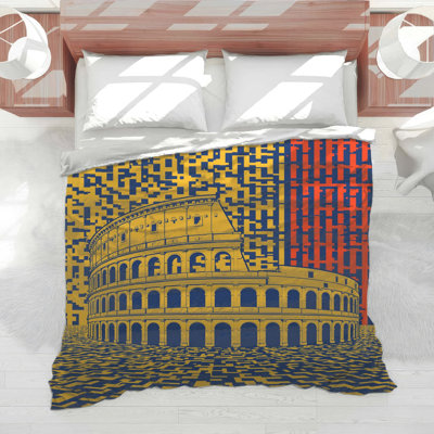 Édredon Colosseum Abstract Art