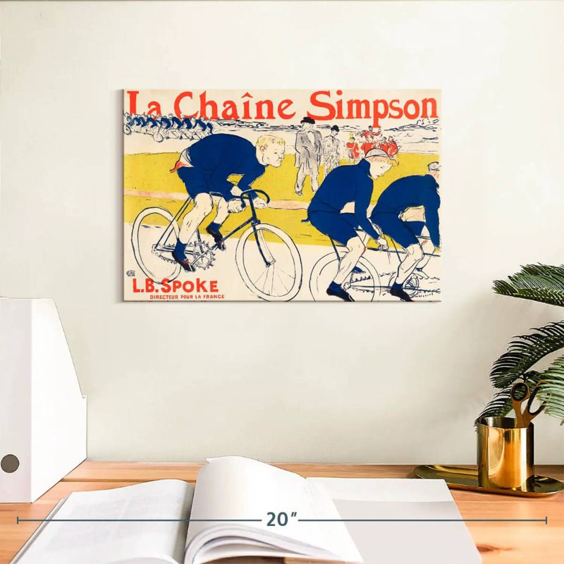 La chaîne Sirci The Simpson, H 8 po x l 12 po