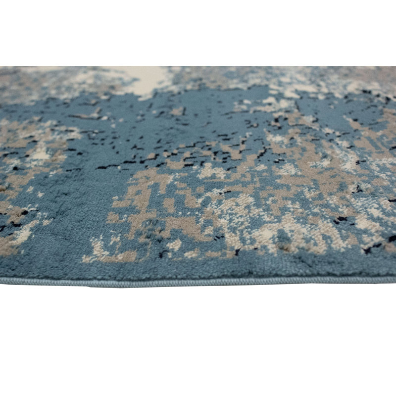 Matias Abstract Indoor Rug, Rectangle 4'3" x 6'