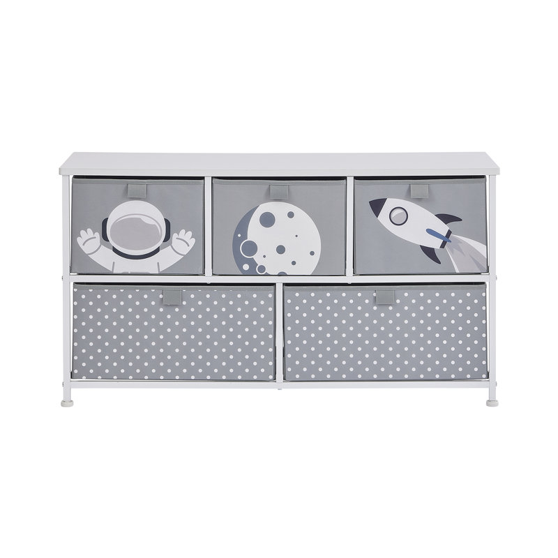 Kids Space 5 Drawer Storage Chest