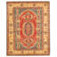 Tapis intérieur en laine gazni 5 pi 1 po x 6 pi 8 po en laine foncé à main one-of-kind-noué la 2010 Perrie