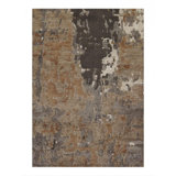 One-of-a-Kind 6' X 9' Area Rug in Silver/Brown
