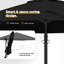 Wall Mount Parasol with Pulley Lift-501870593-501870598