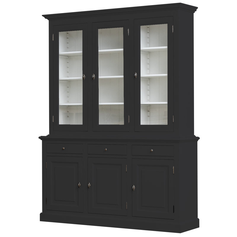 Berardina Display Cabinet, Signal Black