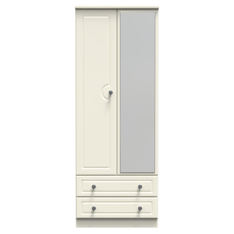 Adala Manufactured Wood Wardrobe, Cream Ash