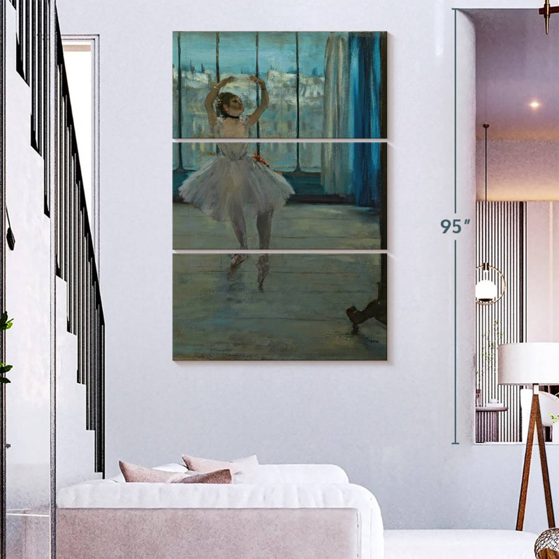 Enn Dancer posant pour un photographe, H 74 po x l 48 po