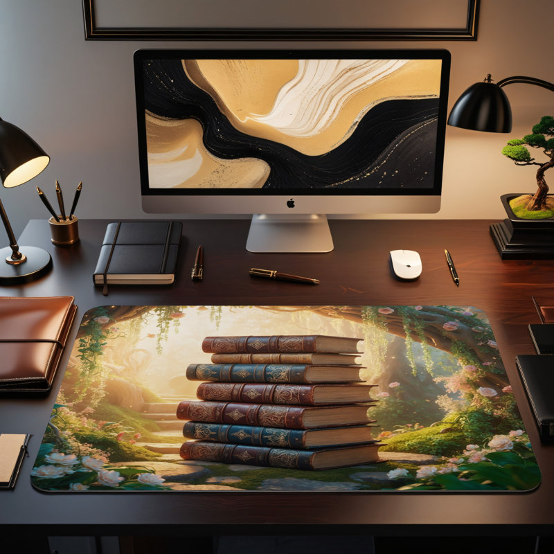 Polyester Desk Pad, 31.5x15.5