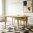 60" Rustic Farmhouse Dining Table-581654134