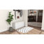 HOMCOM Shoe Bench, Padded Seat Cushion, Flip-Drawer, 104x26x47.5cm-1290060898