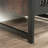 Narrow Bookcase, Brown finish