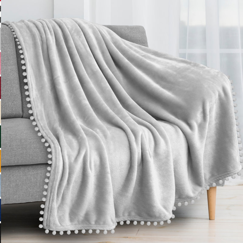 Couverture , 50 po x 60 po, Gris