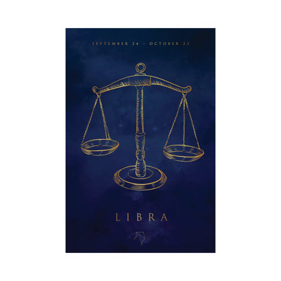 Libra by Cornel Vlad - Wrapped Canvas Gallery-Wrapped Canvas Giclée