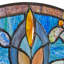 Vitrail en verre coloré 22 po L 22 po Corista