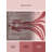 Soft Plush Faust Valentines Modern & Contemporary Abstract Area Rug in Pink – Rose Binding-662251086