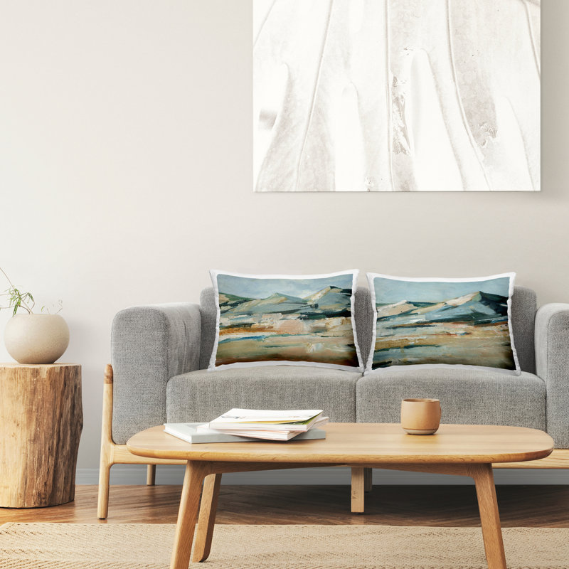 Coussin décoratif Stupell Industries Desert Mountain Impressions par Ethan Harper (ensemble de 2)