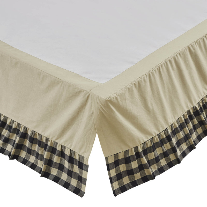 Ruffled Bed Skirt, King