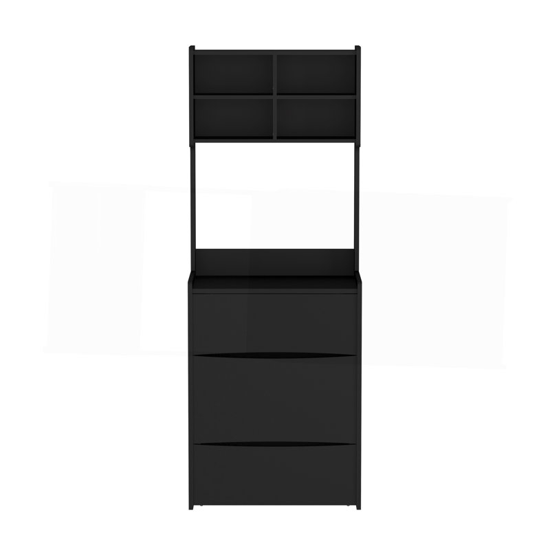 Stylish Dressing Table With LED, Ample Storage, And Removable Stool For Bedroom Or Dressing Room.