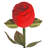 Red Velour Long Stem Rose Gift Box In Presentation Box Ring C59B1D2BC0DE4CD685FF09CCC26EBD0C