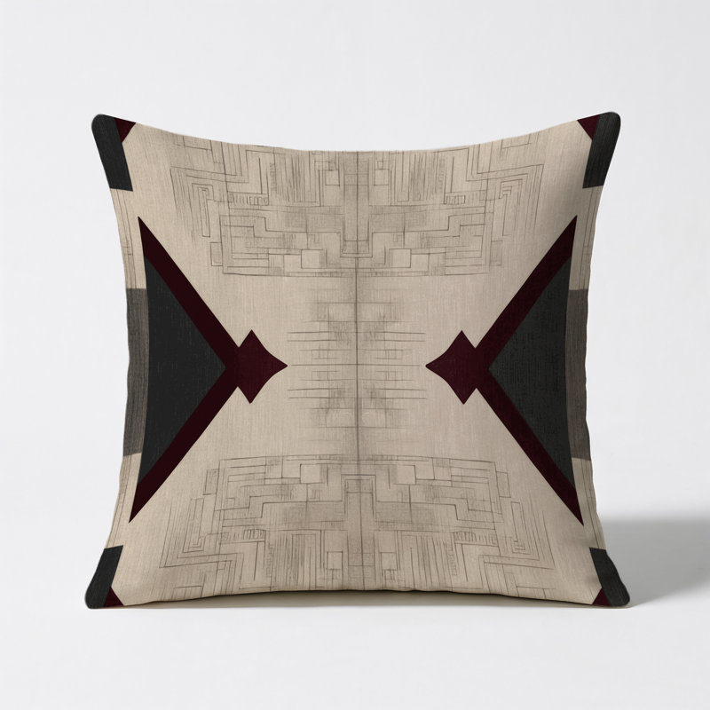 Heritage Loom Indoor And Outdoor Throw Pillow, Square 20"