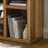 43"W Freestanding Cube Storage Bookcase, Display Storage Cabinet with 7 Cube Storage Spaces-1762602873