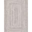 Tapis gris / multicolore tressé à la main Lagos-65858821