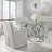 Sinclair Upholstered Arm Chair in Gray