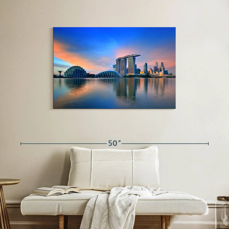 Nicci Gardens By The Bay, 26" H x 39" W