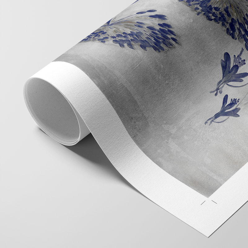 Silver Botanicals II V30, reproduction d'art encadrée