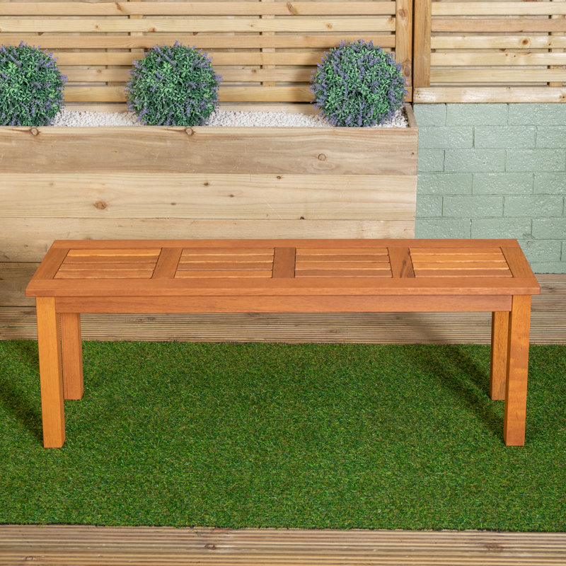 Bulkley Coniston 2 Seater Outdoor Wooden Garden Bench Stool